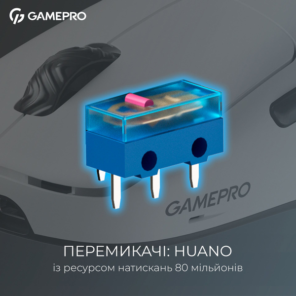 Бездротова ігрова миша GamePro Asgard Loki (GM022W), изображение 7