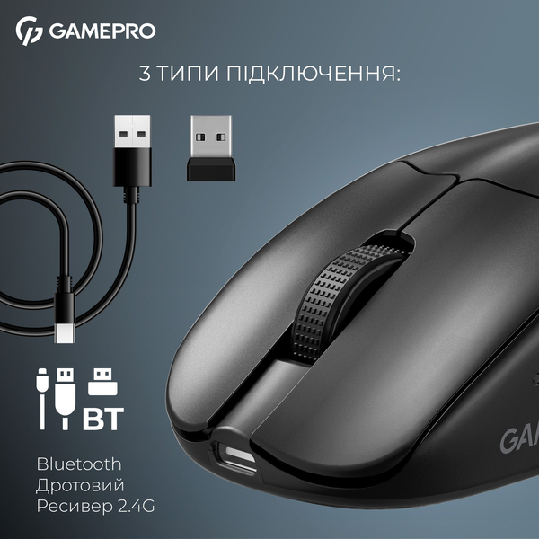 Бездротова миша GamePro Asgard Surt (GM017B), зображення 8