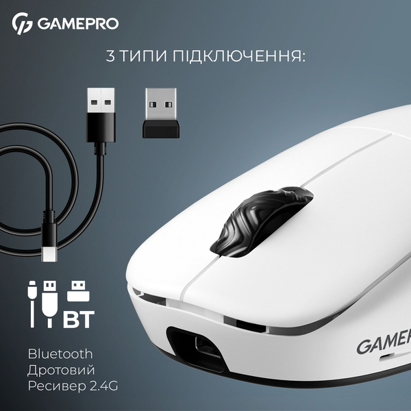 Бездротова ігрова миша GamePro Asgard Loki (GM022W), изображение 6