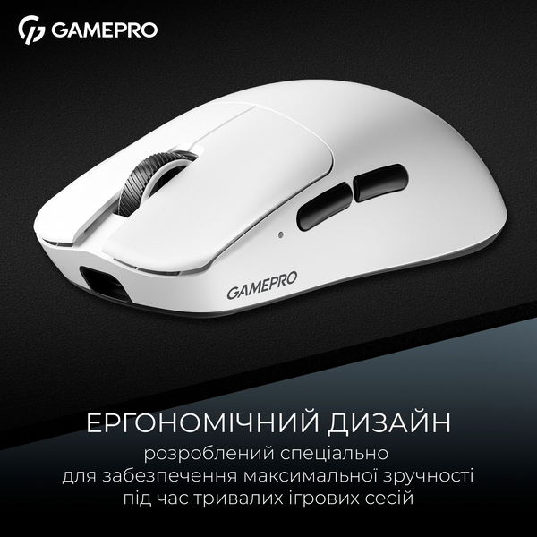 Бездротова ігрова миша GamePro Asgard Odin 8K Wireless/2.4GHz/Bluetooth PixArt PAW3950, изображение 13