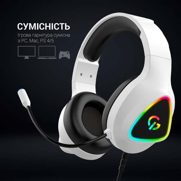 Гарнітура ігрова GamePro (HS615), зображення 11