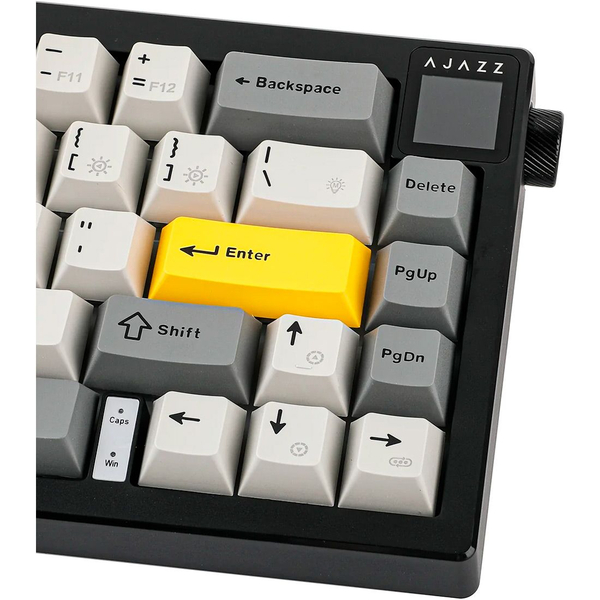 Бездротова механічна клавіатура Ajazz AK650 Flying Fish Switch - Black (AK650-FF-BGY), зображення 8