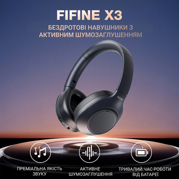 Безпровідна гарнітура Fifine X3, зображення 5