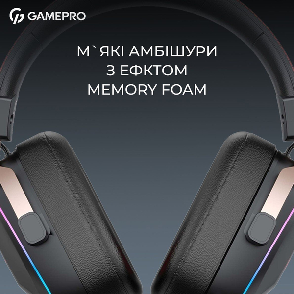 Бездротова ігрова гарнітура GamePro Asgard Valkyria (HSW249), зображення 7