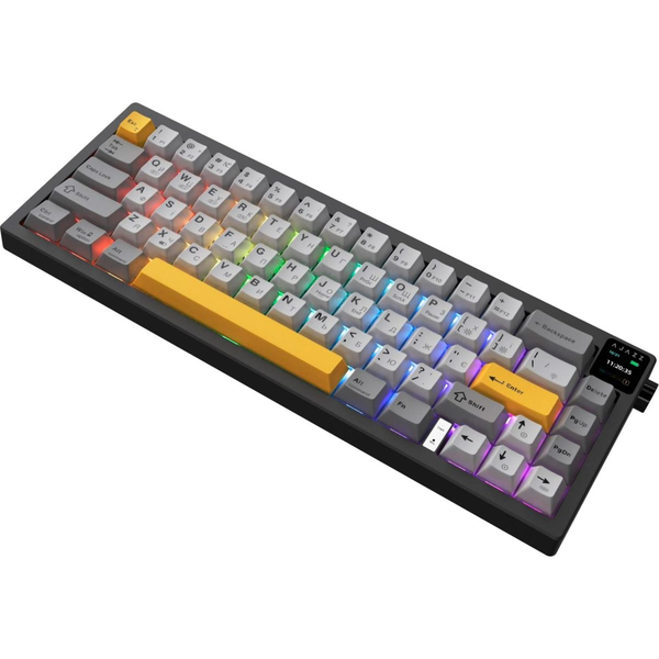 Бездротова механічна клавіатура Ajazz AK650 Flying Fish Switch - Black (AK650-FF-BGY), изображение 6