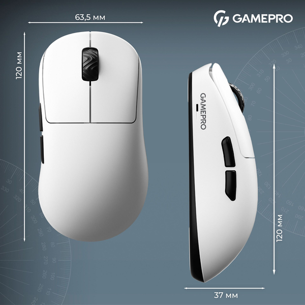 Бездротова ігрова миша GamePro Asgard Loki (GM022W), изображение 5