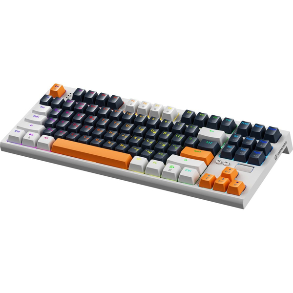 Дротова механічна клавіатура GamePro MK180W (Red) з Hot-Swap RGB White, изображение 2