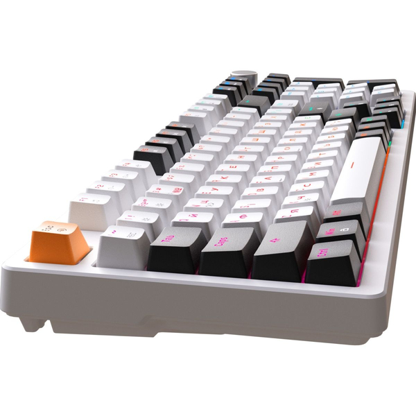 Дротова механічна клавіатура GamePro MK170W (Red) з Hot-Swap RGB White, зображення 6