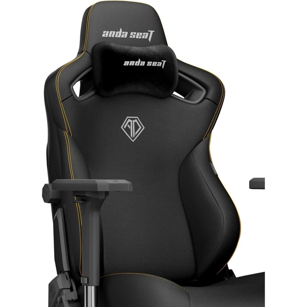 Крісло ігрове Anda Seat Kaiser 3 Black Size L, зображення 5