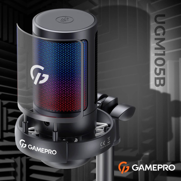 Конденсаторний USB мікрофон GamePro (UGM105B), зображення 5