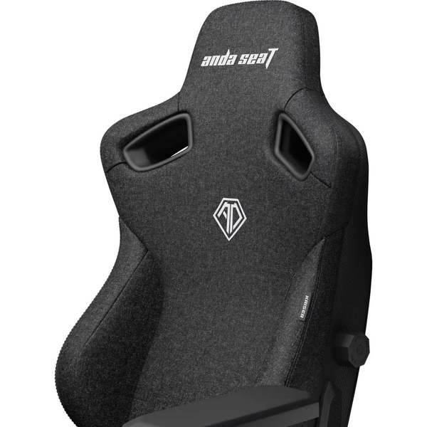 Крісло ігрове Anda Seat Kaiser 3 Black Fabric Size XL, зображення 4