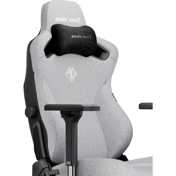 Крісло ігрове Anda Seat Kaiser 3 Grey Fabric Size L, зображення 5