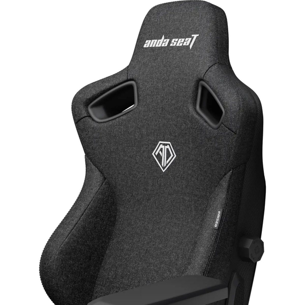 Крісло ігрове Anda Seat Kaiser 3 Black Fabric Size L, зображення 4