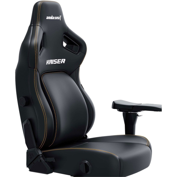 Крісло ігрове Anda Seat Kaiser 4 Black PVC Size L, зображення 8