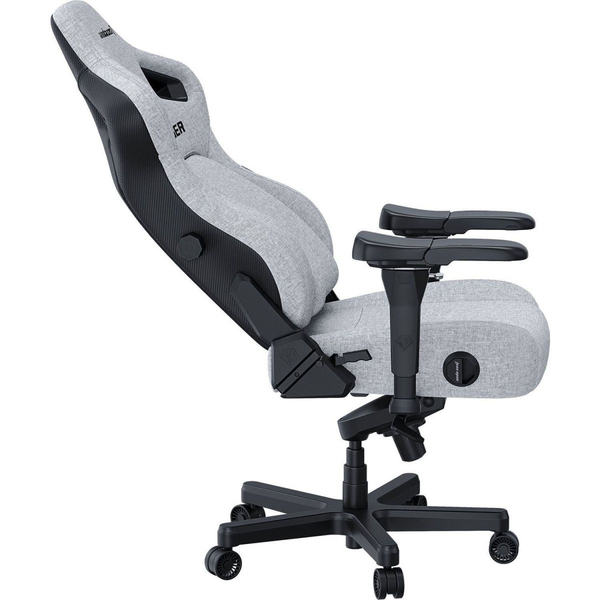 Крісло ігрове Anda Seat Kaiser 4 Grey Fabric Size L, зображення 4