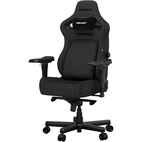 Крісло ігрове Anda Seat Kaiser 4 Dark Grey Fabric Size XL, зображення 6