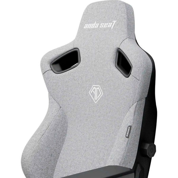 Крісло ігрове Anda Seat Kaiser 3 Grey Fabric Size L, зображення 4