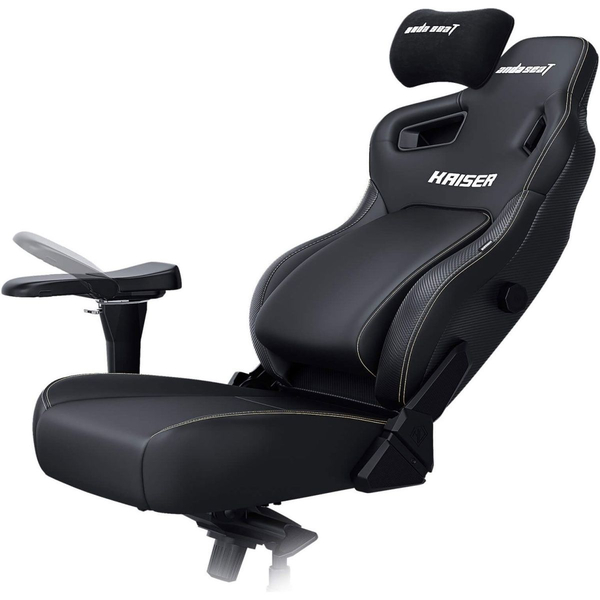Крісло ігрове Anda Seat Kaiser 4 Black PVC Size L, изображение 7
