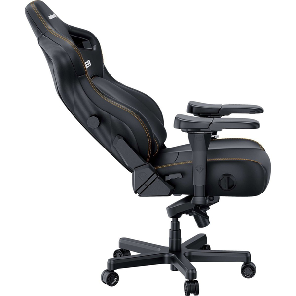 Крісло ігрове Anda Seat Kaiser 4 Black PVC Size XL, зображення 5