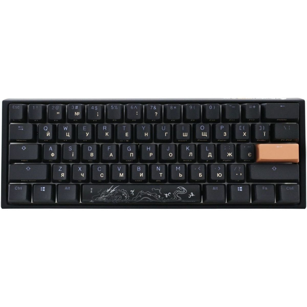 Механічна клавіатура Ducky One 3 Mini Cherry MX Brown RGB Black UA, зображення 2