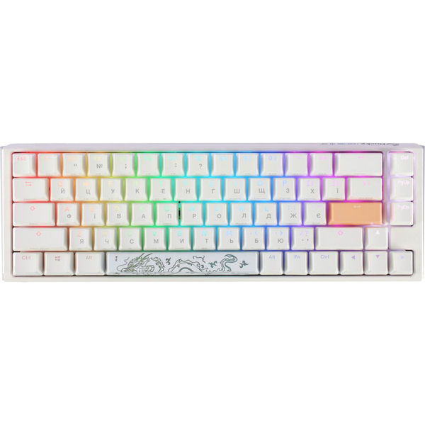 Механічна клавіатура Ducky One 3 SF Cherry MX Brown RGB White UA, зображення 7