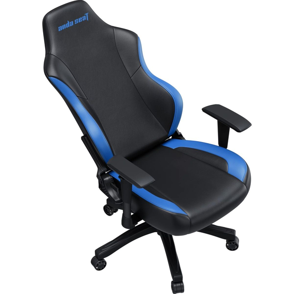 Крісло ігрове Anda Seat Luna Color Size L Black/Blue PVC, зображення 7