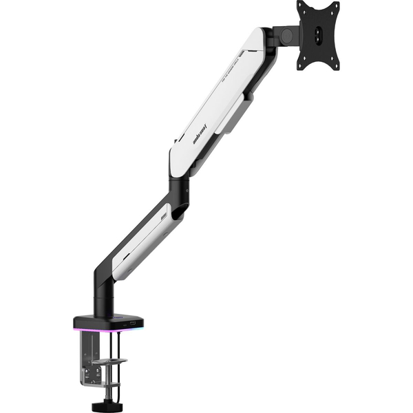 Настільне кріплення для монітора Anda Seat Stealth Pro II RGB 17’’-42’’ White, изображение 5