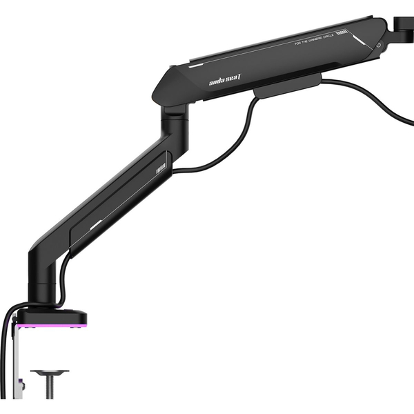 Настільне кріплення для монітора Anda Seat Stealth Pro II RGB 17’’-42’’ Black, изображение 8