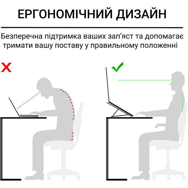 Підставка для ноутбука OfficePro Grey LS320G, зображення 4