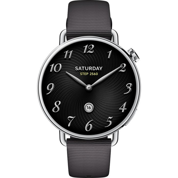 Смарт-годинник Xiaomi Watch S4 41mm Fluororubber Strap Чорний BHR07VRGL, изображение 2