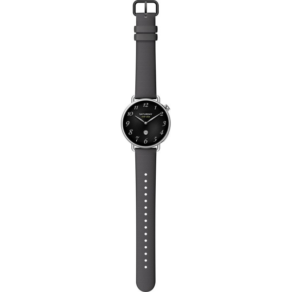 Смарт-годинник Xiaomi Watch S4 41mm Fluororubber Strap Чорний BHR07VRGL, изображение 5