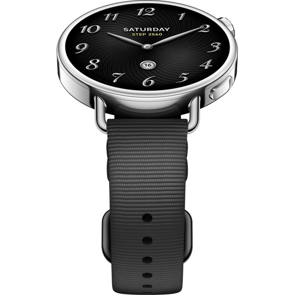 Смарт-годинник Xiaomi Watch S4 41mm Fluororubber Strap Чорний BHR07VRGL, зображення 4