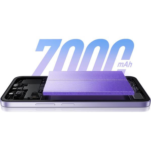 Смартфон Xiaomi Redmi 15 4G 6/128GB Midnight Black Global EU (no charger), Память: 128 Гб, Цвет: Чорний, Оригинальное название цвета: Black, Батарея, мAч: 7000 мА·год, изображение 12