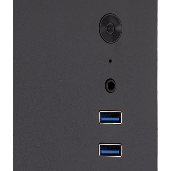 Корпус 2E Credo V200B з БЖ 400W Black (2E-V200B-400), зображення 3
