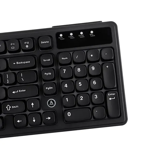 Бездротова клавіатура Ajazz AF98 PLUS Black Gray Yellow (AF98-PLUS-BGY), зображення 3