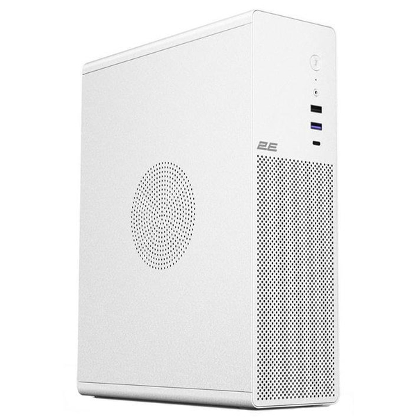 Корпус 2E Credo Slim V90W з БЖ 400W White (2E-V90W-400)