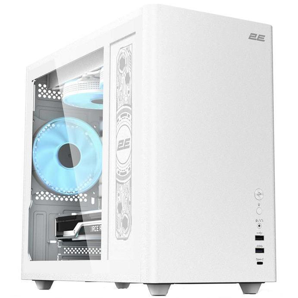 Корпус 2E Credo Plus V350WG White (2E-V350WG)