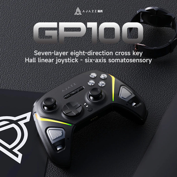 Бездротовий геймпад Ajazz GP100 Black (GP100-B), изображение 3
