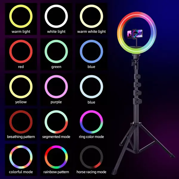Кільцева світлодіодна RGB лампа Proove Halo (12inch) (PLRL12100401), изображение 5