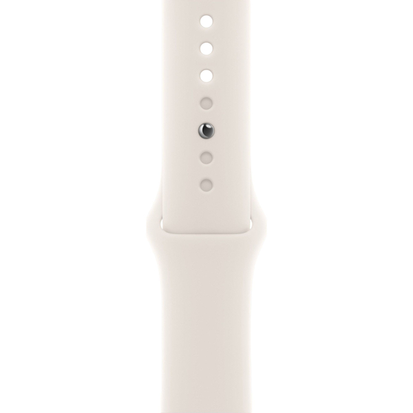 Apple Watch SE 3 GPS 44mm Starlight Aluminium Case with Starlight Sport Band M/L MEHJ4, зображення 3