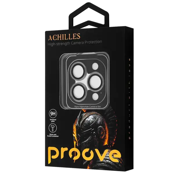 Захист камери Proove Achilles iPhone 15 Pro/15 Pro Max (silver), изображение 2