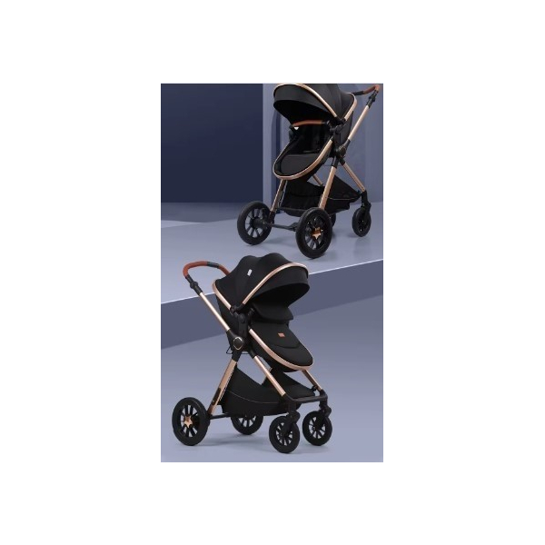 Коляска універсальна 3в1 Kidilo H2D (Black), зображення 6