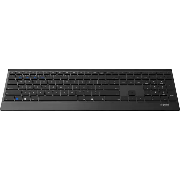 Клавіатура RAPOO E9500M wireless, чорна, изображение 2