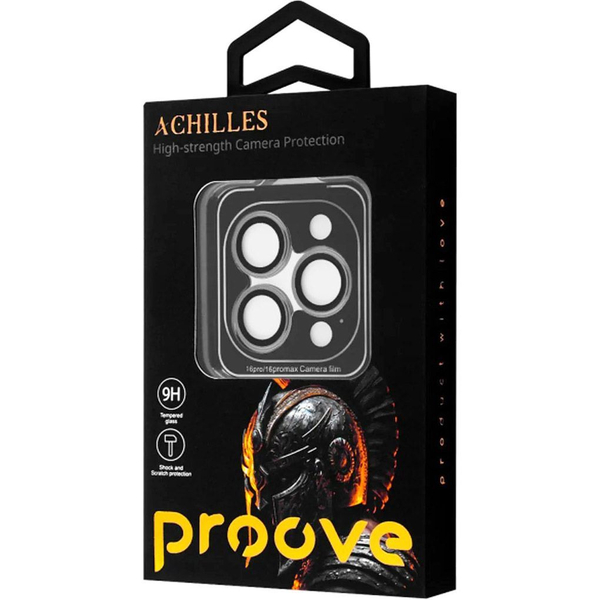 Захист камери Proove Achilles iPhone 16 Pro/16 Pro Max (desert titanium), изображение 2