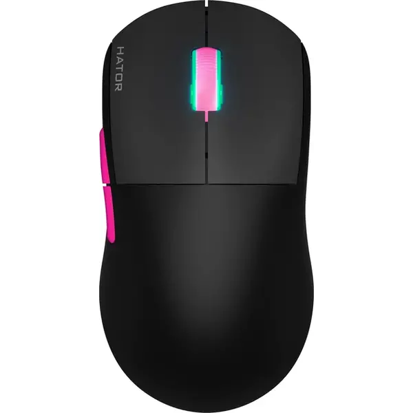 Ігрова миша HATOR Quasar 2 ULTRA 4K wireless (HTM570BP) black/pink