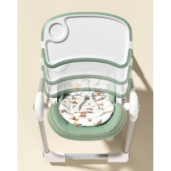 Стільчик-шезлонг для годування 2в1 BabyChair Z901 Green (зелений), изображение 12