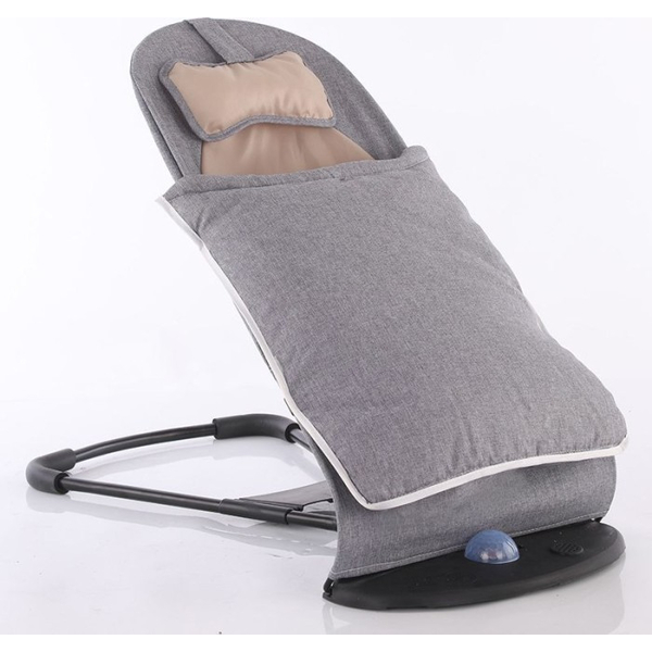 Дитячий шезлонг-гойдалка Baby Shaker B001 grey, изображение 4