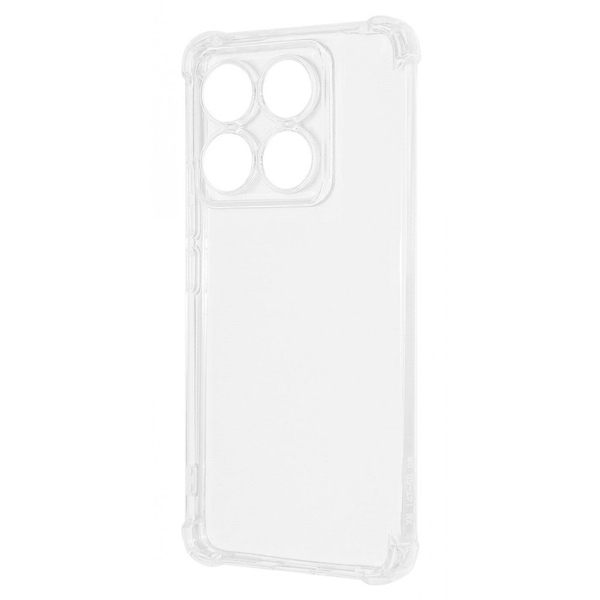 Чохол WXD Силікон 0.8 mm HQ Xiaomi 14T Pro Clear