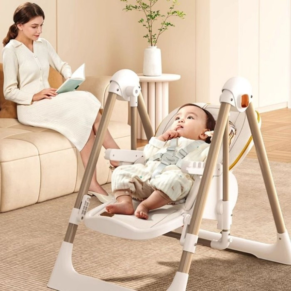 Стільчик-шезлонг для годування 2в1 Kidilo Baby Chair Z901 beige (11-3), зображення 21