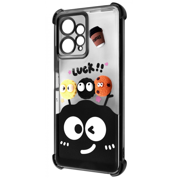 Чохол WAVE Winkie Xiaomi Redmi Note 12 4G Black/splash